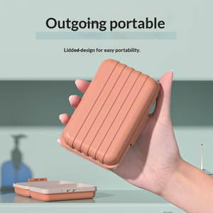 Jabonera de Baño al por Mayor con Tapa, Caja de Plástico para el Hogar que Mantiene Seco, Esenciales de Viaje - Product Image 3