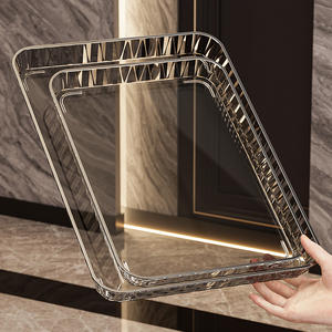 プラスチック製長方形収納クリスタルホテルレストラン - Product Image 1