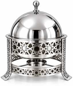Réchaud de buffet en acier inoxydable pour la restauration, au design pratique, idéal pour les cuisines commerciales, les hôtels, les cafétérias et les professionnels - Product Image 5