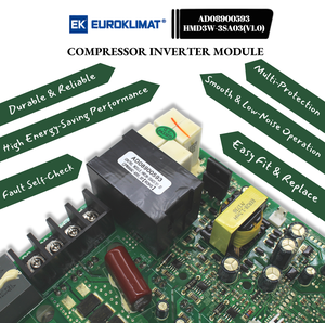 โมดูลอินเวอร์เตอร์คอมเพรสเซอร์ EK (EUROKLIMAT) รุ่น AD08900593 HMD3W-3SA03 แผงควบคุมไดรฟ์ยูนิตภายนอก VRF อะไหล่เครื่องปรับอากาศ HVAC - Product Image 4