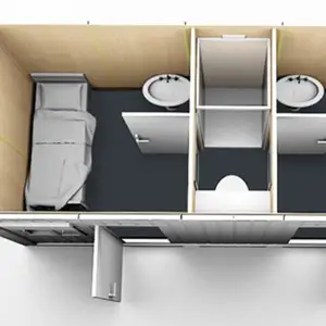 Maisons de thé japonaises préfabriquées, conteneur modulaire, nouveau, fabrication d'usine