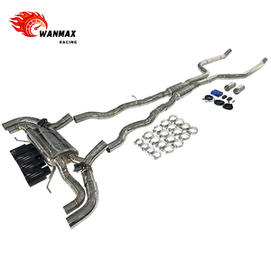 Tuyau d'échappement à soupapes de qualité supérieure pour <span class=keywords><strong>BMW</strong></span> Série 8 <span class=keywords><strong>M850i</strong></span> <span class=keywords><strong>Gran</strong></span> <span class=keywords><strong>Coupé</strong></span> N63 4.4T V8, système d'échappement Catback avec télécommande - Product Image 1