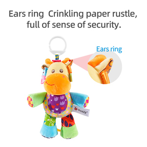 Đồ Chơi Nhồi Bông & Nhồi Bông Cho Chó Đồ Chơi Thú Cưng Nhồi Bông Búp Bê Nhồi Bông Hình Hươu Cao Cổ Mềm Mại Bán Sỉ Đồ Chơi Nhồi Bông Hình Voi Tùy Chỉnh - Product Image 3