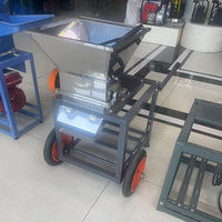 Machine à râper le manioc en acier inoxydable pour la production de Gari/Attieke + Moteur électrique, essence ou diesel