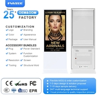 Fabricant d'origine 55 pouces vertical LCD affichage numérique affichage écran tactile kiosque support de sol publicité SDK affiche numérique