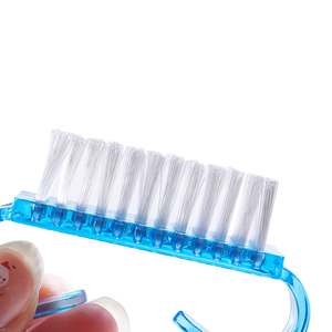 Ensemble de brosses à ongles en acrylique 4 couleurs <span class=keywords><strong>Nail</strong></span> <span class=keywords><strong>Art</strong></span> Manucure Pédicure Outils de lime de nettoyage doux 10 Pcs/<span class=keywords><strong>Lot</strong></span> Dépoussiérage Type de beauté en plastique - Product Image 5