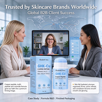 Baume multi-usages raffermissant au cuivre GHK-Cu et peptides, hydratant en profondeur et repulpant pour le visage, fabrication OEM sur mesure