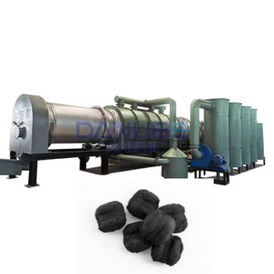 Top Quality Cashew <b>Shell</b> <b>Walnut</b> Straw Cow Sheep Dung Continuous Carbonization Furnace Charcoal Machine - Product Image 1