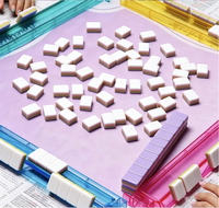Ensemble de Mahjong Américain Moderne de Luxe, Tuiles de Mahjong en Acrylique Effet Écaille de Tortue à 4 Couches, Logo Personnalisé, Haut de Gamme, Finition Frotteuse à la Main, Pliable