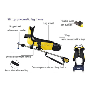 Bàn điều hành chân chủ sở hữu thiết bị Allen phong cách yellofins stirrups phẫu thuật lithotomy hệ thống định vị với y tế footrests - Product Image 2