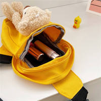 Nouveau sac populaire pour enfants Cross-body Cute Bear Chest Bag pour femmes garçons et filles Mini sac en toile