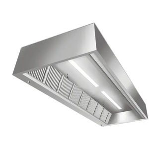 Purification intelligente et efficace à 90% ° Filtre à <span class=keywords><strong>air</strong></span> UV mural/îlot <span class=keywords><strong>Hotte</strong></span> de cuisine commerciale élégante - Product Image 2