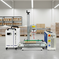 Machine de marquage laser UV avec convoyeur pour l'impression personnalisée de pailles en roseau et le marquage de pailles en bambou sur mesure