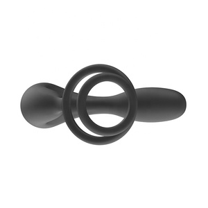 Remote <strong>Control</strong> Prostate Massager Vibrator with Penis Ring &amp; Ball <strong>Loop</strong>,12 Speeds Anal Sex Toy Vibrating Butt Plug for Men - Product Image 6