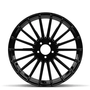 Venda quente de rodas escalonadas para carros de passageiros 22X11.5 22X10.5 5x130 PCD 5X112 5X120 jantes de liga leve para Benz Audi BMW