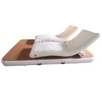 Personnalisé flottant île de natation gonflable salle de loisirs fauteuil gonflable canapé