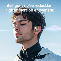 Casque sans fil multilingue, casque Bluetooth étanche, ANC/ENC -AI, écouteurs OWS en temps réel, traducteur intelligent, écouteurs