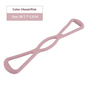 Bande de résistance en forme de 8 pour l'élargissement des pectoraux, corde de traction pour femmes, ouverture des épaules, renforcement du dos, en gel de silicone élastique - Product Image 6