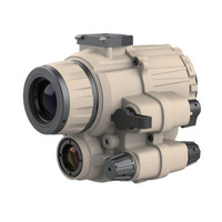 LNTV-FM Gen2 Monoculaire Thermique Multimode à Fusion, Lunettes de Vision Nocturne à Faible Luminosité OLED 800x600, Autonomie de 8h, Utilisation sur Casque, Garantie 1 An