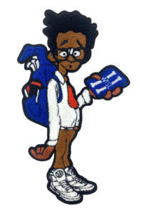 Personnalisé Overlock Bord Fleur Chenille Brodé Fer sur Patchs Logo Tigre <span class=keywords><strong>Patch</strong></span> Broderie <span class=keywords><strong>Broder</strong></span> Chenill Patches - Product Image 4