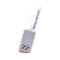 Stylo nettoyeur fibre optique One Click Cleaner CLEP-25-M pour SC/ST/FC 2.5mm avec 800 + nettoie le modèle économique de couleur blanche de type MINI