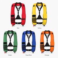 Gilet gonflable manuel/automatique Kairas Mq-d03, séchage rapide, matériau en mousse imperméable, cartouche de gaz CO2 33g pour la pêche