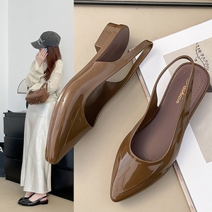 Zapatos Planos Elegantes de Alta Calidad y Económicos para Mujer, Modelo 2026, con Punta Cerrada y Correa <span class=keywords><strong>en</strong></span> el Tobillo, Estilo Bailarina para Verano - Product Image 3