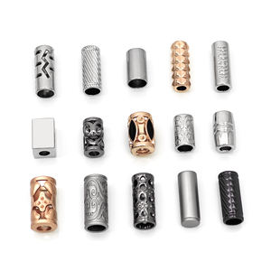 Capuchon de maillot de bain à bout de cordon en métal Bouchon de vêtement à bout métallique Accessoires de veste à capuche Extrémités de cordon pour sweat à capuche - Product Image 2