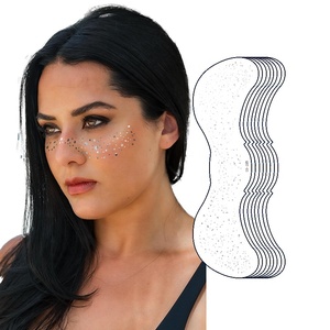Adesivo <span class=keywords><strong>Tattoo</strong></span> temporaneo impermeabile con lentiggini in argento resistente al sudore feste feste con corpo misto stampa tatuaggio festival - Product Image 2