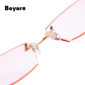 Exuberante de diamantes de corte de montura del marco <span class=keywords><strong>para</strong></span> los hombres gafas con None dioptrías <span class=keywords><strong>lentes</strong></span> ópticas Q5808 - Product Image 2