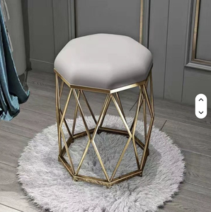 เก้าอี้แต่งหน้าเหล็กดัดสไตล์หรูหราทันสมัยแบบนอร์ดิกสำหรับสาวๆ ลดราคาพิเศษ - Product Image 6