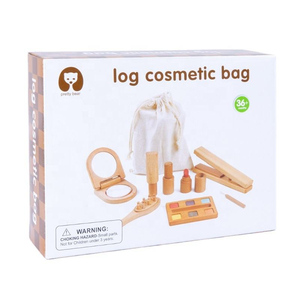 Juego de Juguetes de Maquillaje Coloridos de Madera de Haya <span class=keywords><strong>para</strong></span> Niños, Juego Educativo de Imitación <span class=keywords><strong>para</strong></span> Niños y Niñas - Product Image 5