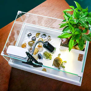 <span class=keywords><strong>Aquarium</strong></span> intelligent moderne pour la reproduction des tortues brésiliennes, grand espace, drainage par le fond, verre blanc - Product Image 5