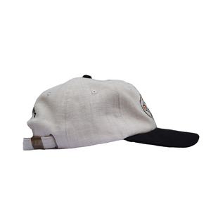 असंरचित हेप कैप 90% रैमी 10% कपास ब्रांड गुणवत्ता कारखाने की लागत फ्लैट कढ़ाई बेसबॉल कैप पिता टोपी - Product Image 5