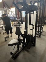 Nouvelle machine de musculation commerciale réglable en acier avec siège pour l'entraînement du dos et la musculation