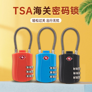 TSA Approved Combination Lock TSA527S Plastic Mechanical Travel Lock for Luggage <b>Backpack</b> Locker Drawer - Product Image 2