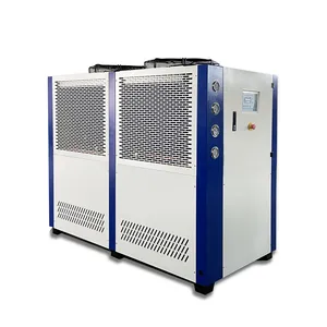 中国顶级制造商15 HP 10吨工业冷水机风冷冷水机组
