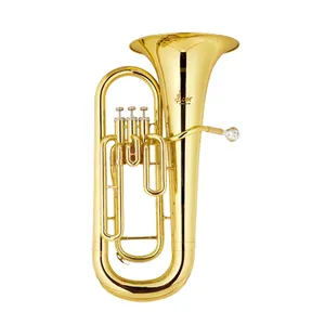 SLADE Factory Brass Instruments Bb Euphonium Hug Bugle 28cm Horn 3 4 Keys Pistons On The Bass Tuba