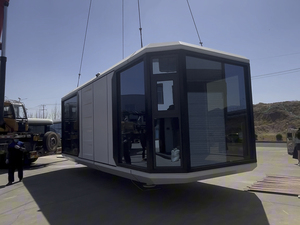 Không gian viên nang prefab nhà nhà máy bán hàng trực tiếp internet-khu nghỉ mát nổi tiếng di động bầu trời đầy sao táo cabin sao cho - Product Image 5
