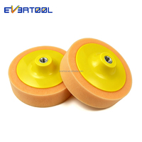 EVERTOOL 6 pouces Premium OEM tampons de polissage personnalisables éponge polissage voiture carrosserie rayures enlèvement grattoir