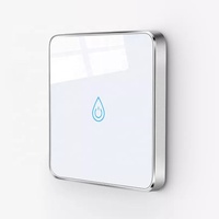 Interrupteur de chauffe-eau intelligent 30A haute puissance, norme UE/Royaume-Uni, pour Smart Life Zigbee3.0, panneau en verre trempé, 4400W