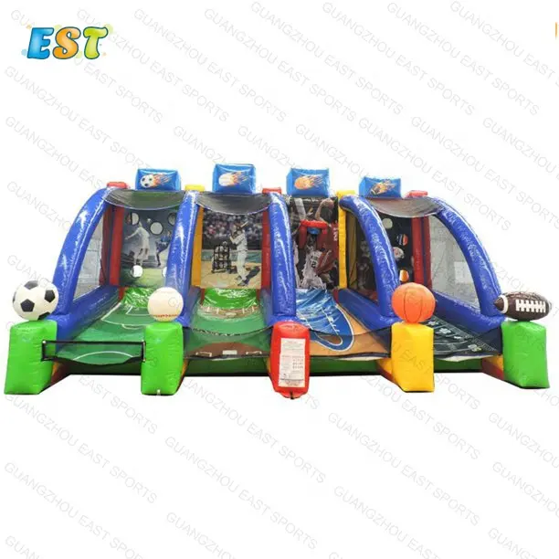 Commercial Amusement Vinyl Interactive Inflatable Kids Party Game Sports Carnival Games For Sale