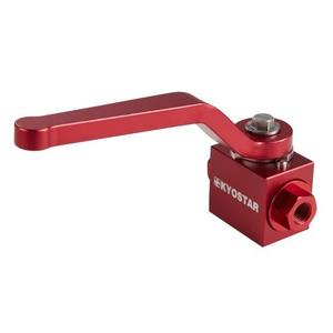 صمام قفل خط الفرامل Yomiracing KD4474BK مقاس 1/8 بوصة NPT، جديد، مصنوع من الألومنيوم المؤكسد الأسود، مناسب للاستخدام العام - Product Image 4