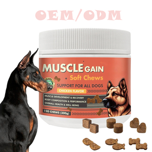 Integratore Alimentare OEM per la Salute degli Animali Domestici, Masticabili Morbidi ad Alto Contenuto Proteico per lo Sviluppo Muscolare - Product Image 1