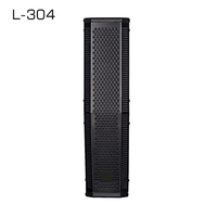 Altavoz de Columna Coaxial Profesional L304, Sistema de Línea de Audio Activo de 300W