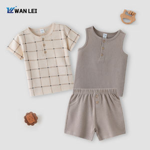 Summer Girls Casual <strong>Clothing</strong> Sets Wholesale <strong>Tomboy</strong> T-shirts and Shorts <strong>for</strong> Everyday Wear - Product Image 1