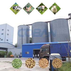 5-30 Ton Per Hour Turnkey Automatic Animal <b>Feed</b> Processing Plant <b>Chicken</b> Poultry Cattle <b>Feed</b> Production Line for Livestock Farm - Product Image 1
