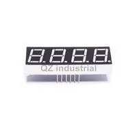QZ хорошего качества и по оптовой цене Выделите 2481BB 0,28 дюймов синий цвет часы 4-значный 7-сегментный светодиодный дисплей