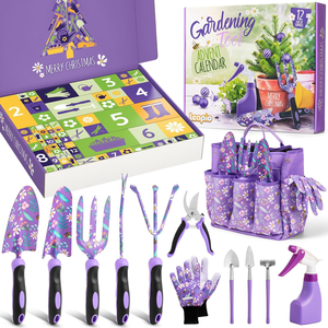 <span class=keywords><strong>Calendrier</strong></span> de l'Avent Jardinage 12 Jours 2025 – Cadeaux de compte à rebours de Noël pour Femmes, Hommes et Amateurs de <span class=keywords><strong>Jardin</strong></span> – Vente en Gros - Product Image 1