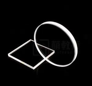 Factory Custom Heat Resistance High Pyrex Optical Polished Borosilicate Glass Sheet BF33 For Cover Lens